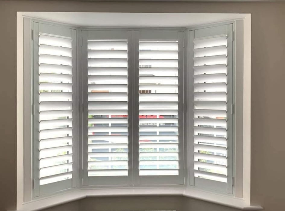 Bay window shutters in Broadstairs