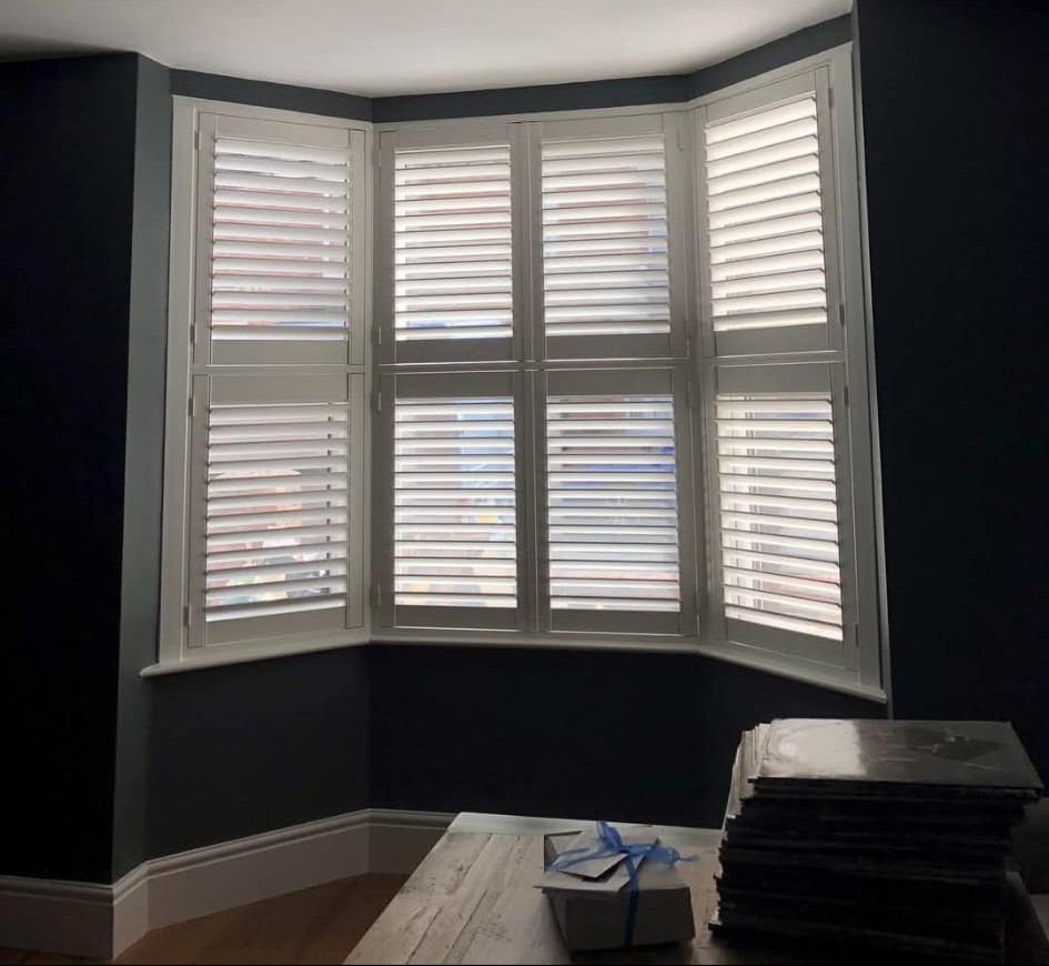 Bay window shutters in Ramsgate
